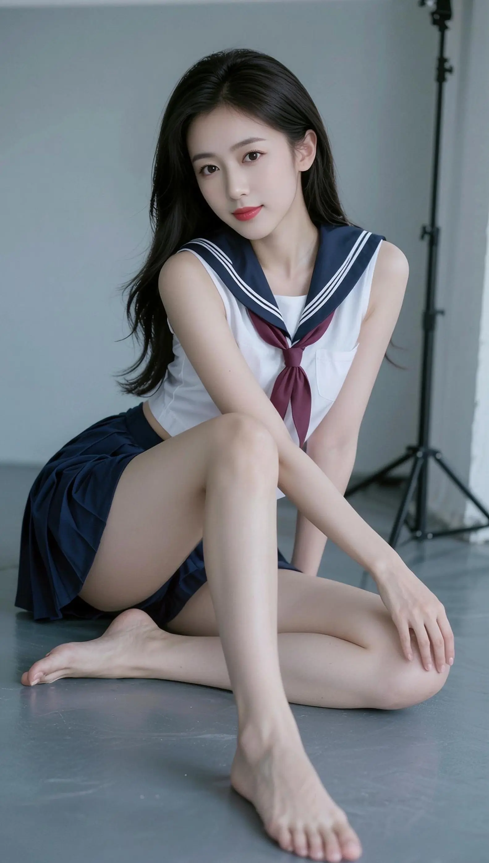 AI日系水手写真 ai创作