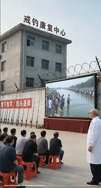钓鱼佬第一次被黑成这样。