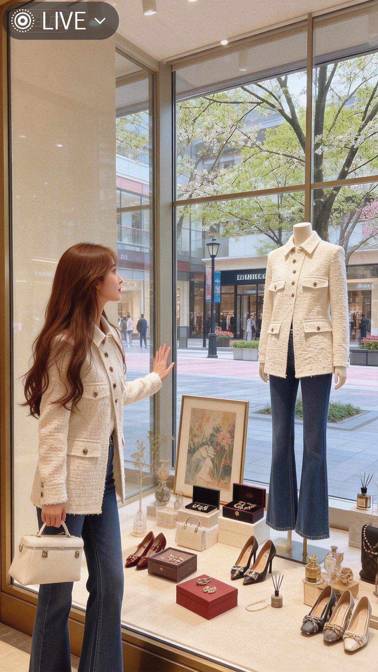 御姐穿出你的时尚你的感觉小香风今日穿搭look高级感穿搭