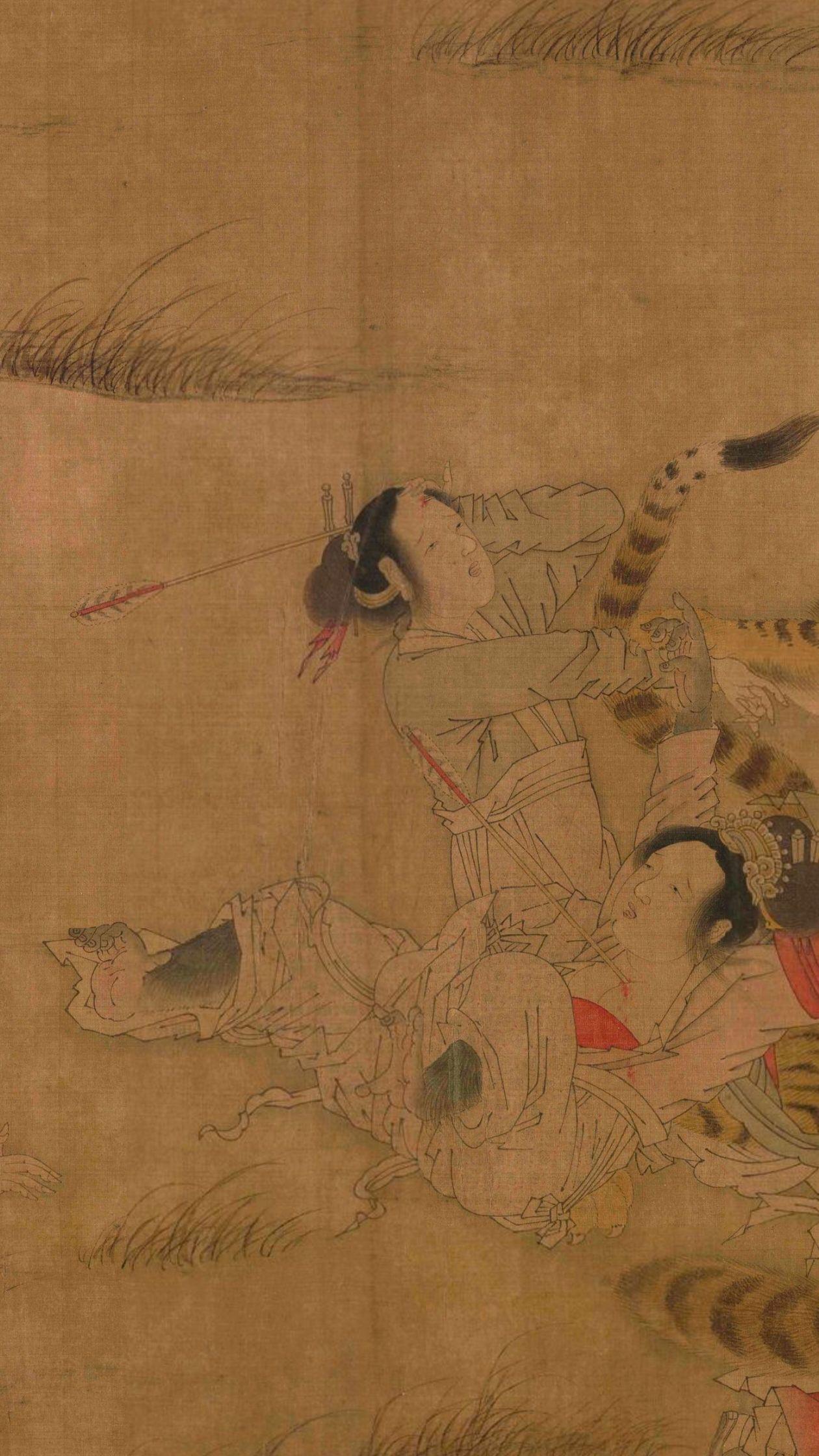没有二郎神的降魔古画《搜山图》今天聊一聊《搜山图》，现藏于故宫博物院，一个南宋不