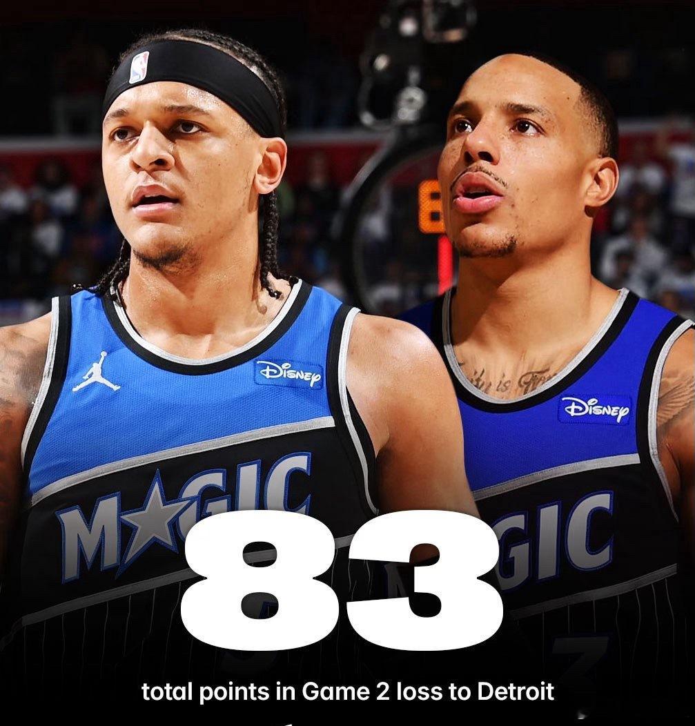 魔术G2全队得分=阿德巴约本赛季单场最高得分活塞魔术单节10倍分差阿德巴约8