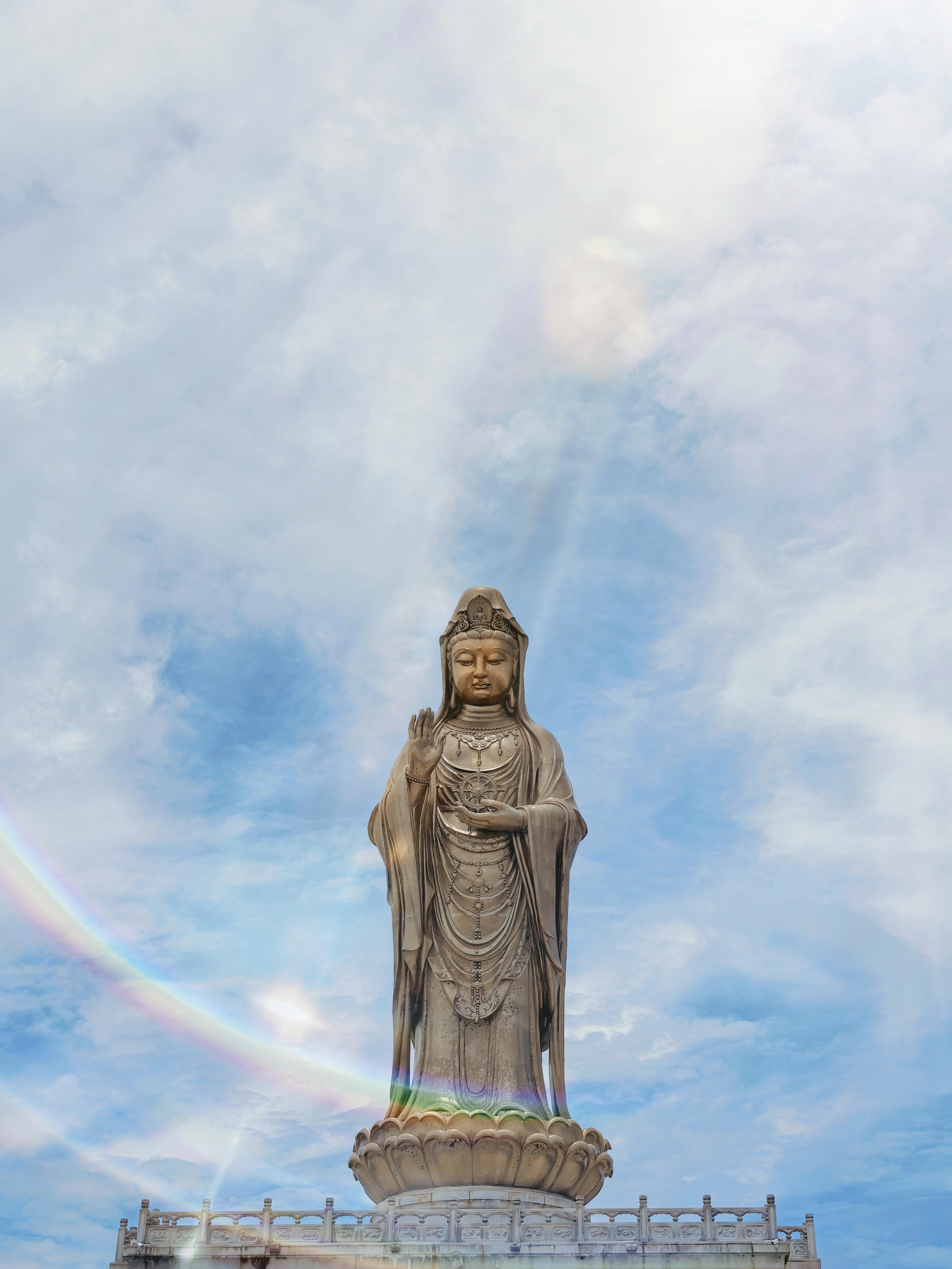 大慈大悲观世音菩萨希望您越来越好愿所求皆所愿祈福​​​