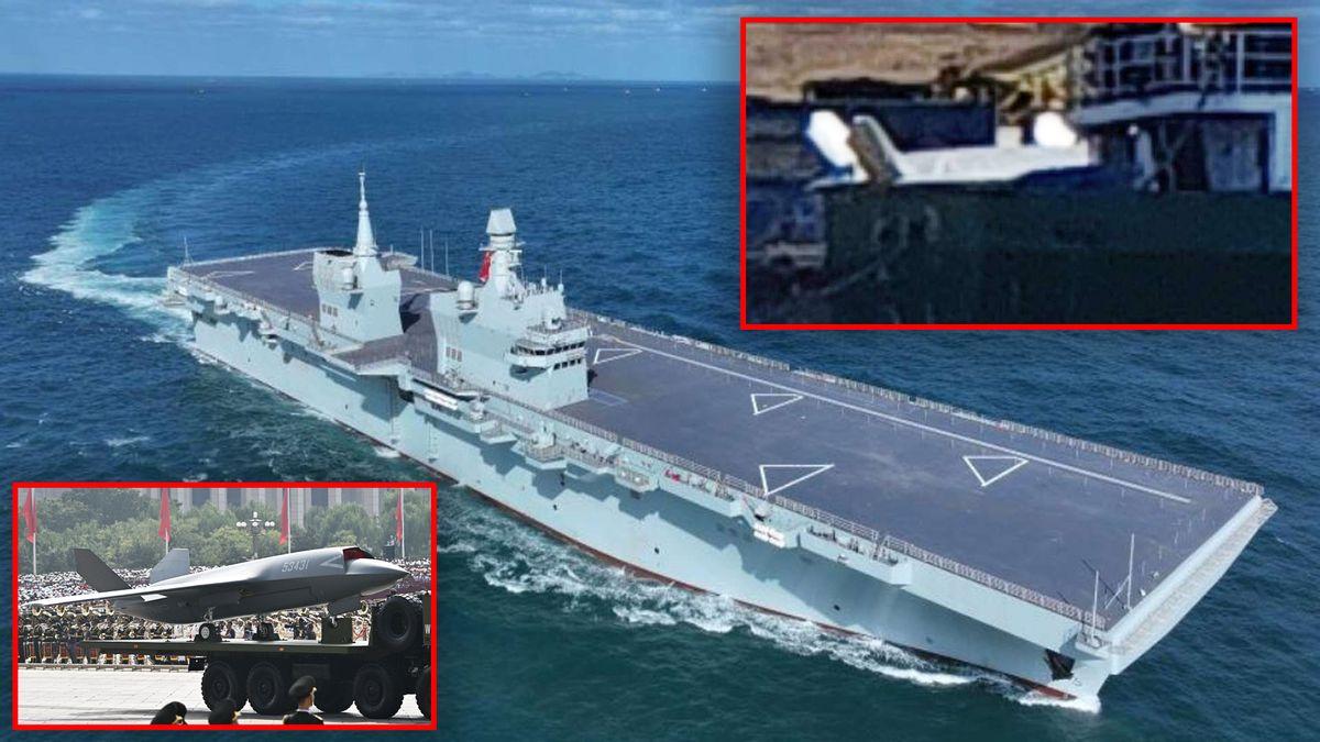 码头又有惊喜了？神秘新机型曝光，解放军正在开辟一条新赛道据报道，码头边出现了