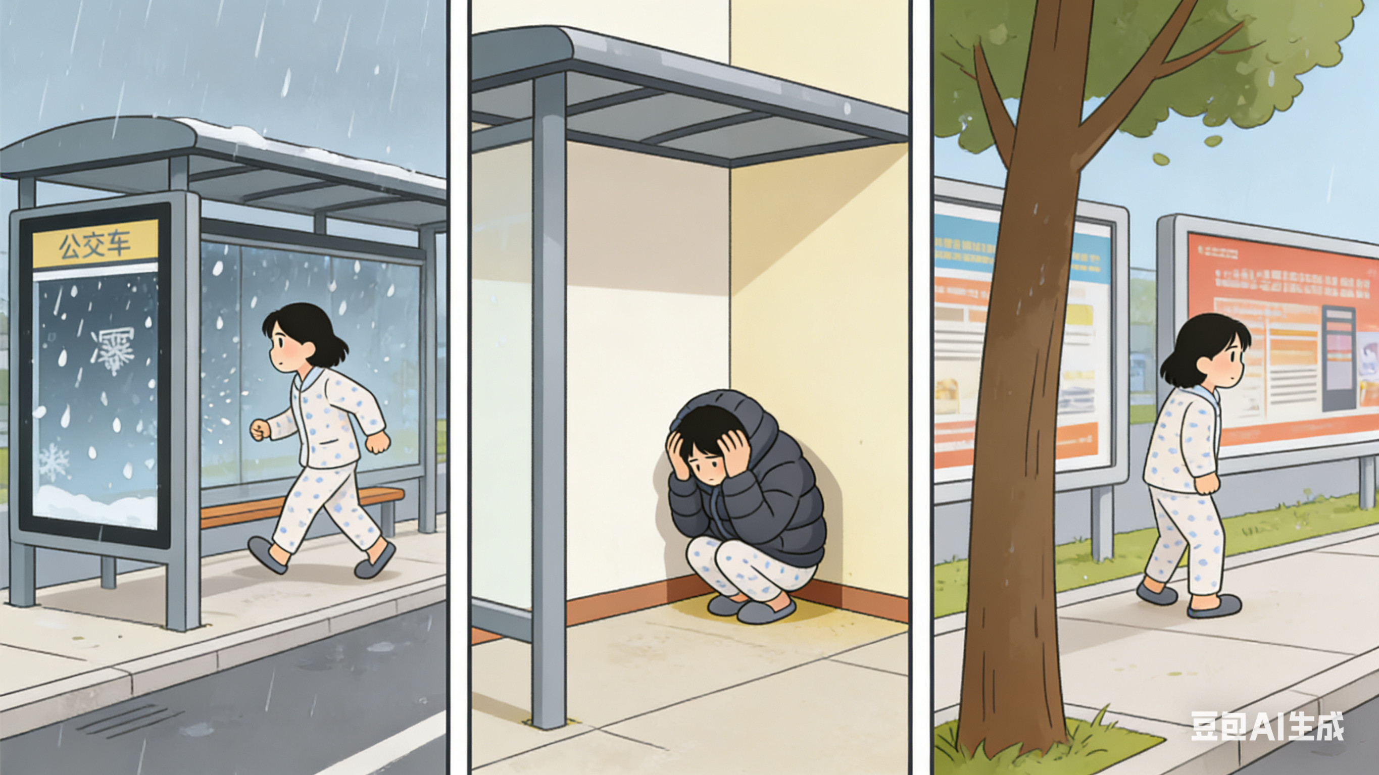 武汉四月下冰雹‼️突遇冰雹天气，这些安全事项请牢记❄️冰雹属于强对流天气，往往伴