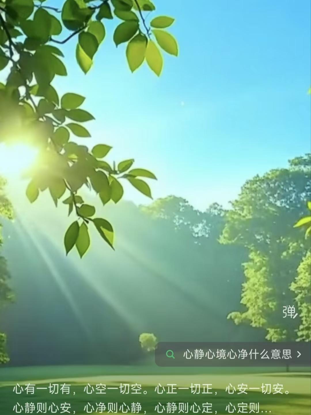 塞鸿秋·修心心同万法皆成有，心空尘念俱归无。澄心百福随人至，安身百恼自