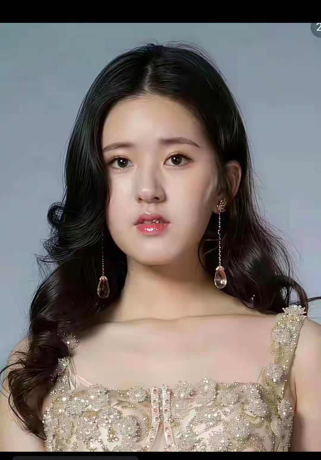 原来赵露思早期长这个样子！怪不得怎么捧都捧不红呢