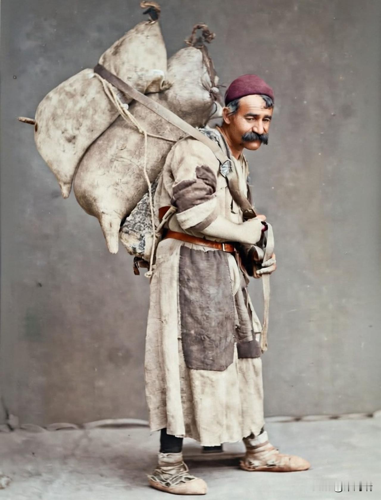 1880年，在格鲁吉亚第比利斯拍摄了一张引人注目的照片，照片中是一位不知名的葡萄