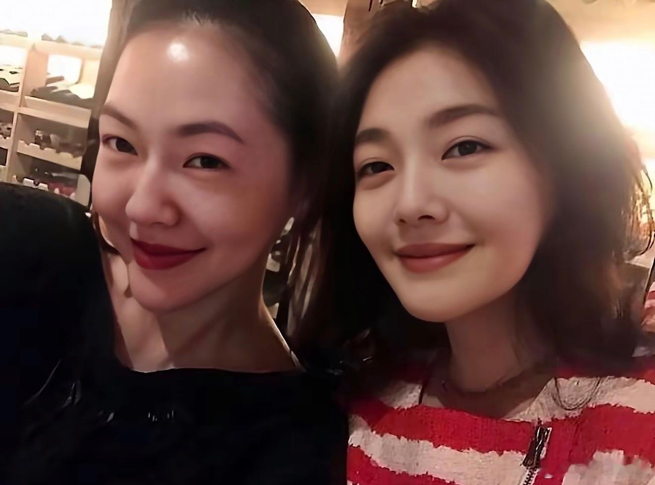 小S这张真的和大S合二为一同根同源一起长大的亲姐妹就连三观处事都一致怎么不算合
