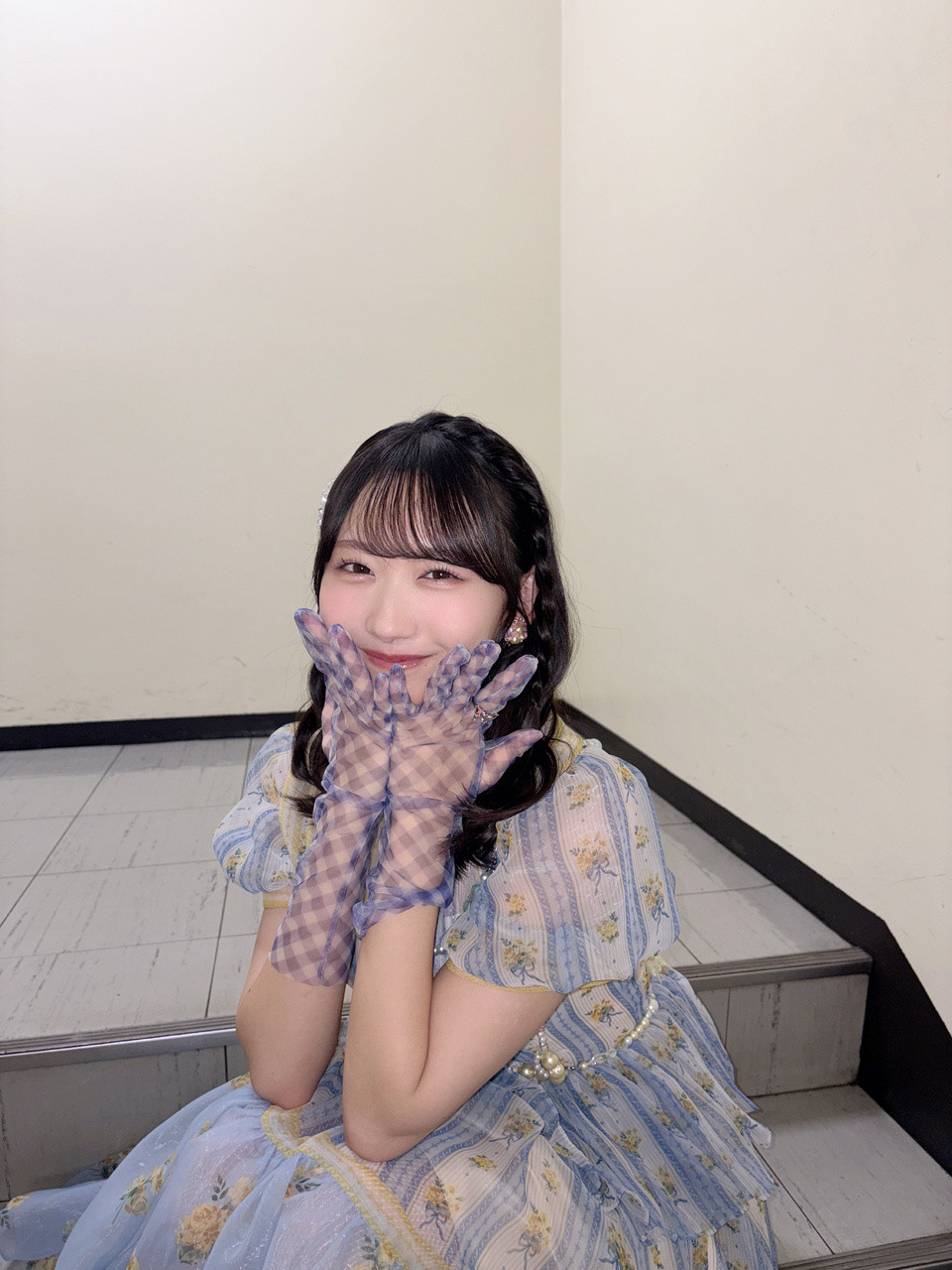 藤嶌果歩「ハートのピンがお気に入りなんだけどこの写真じゃ見えないですね😞そう