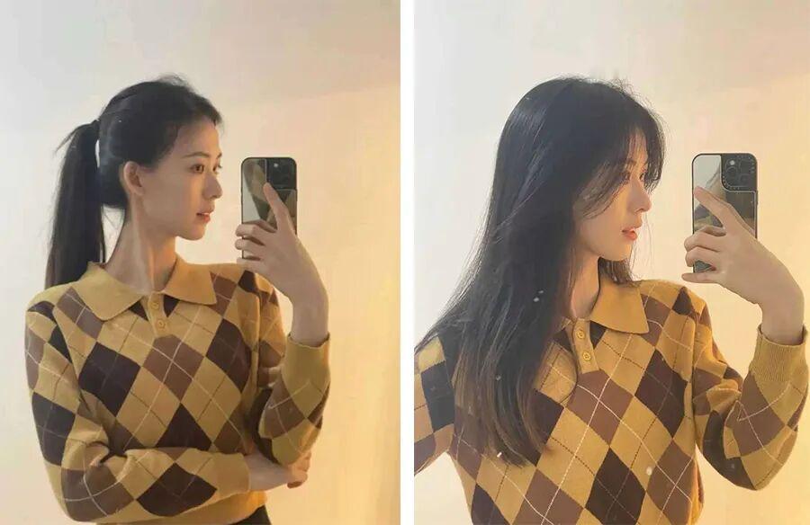 是扎起来好看，还是放下来好看？​​​