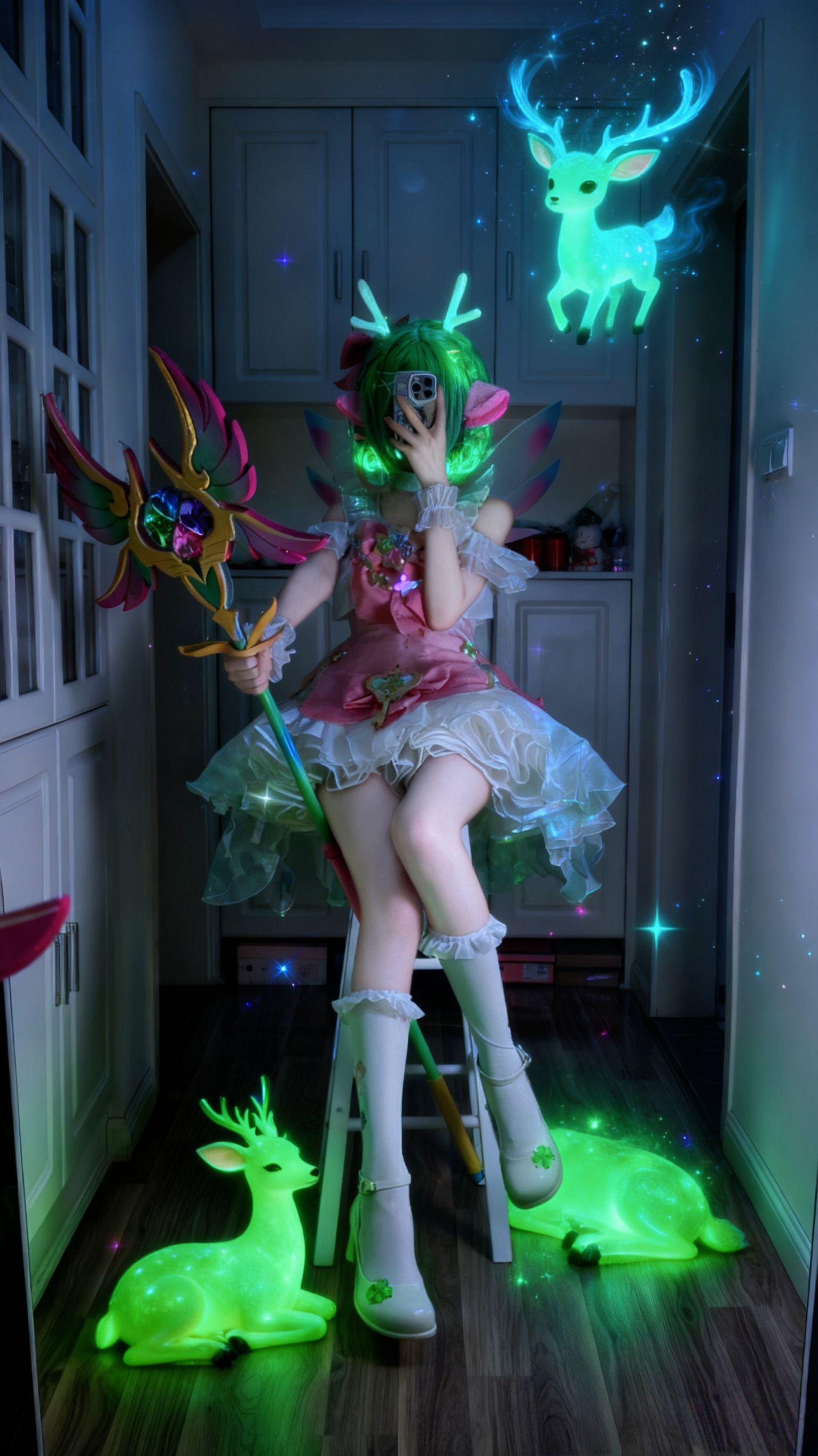 王者荣耀。瑶cos