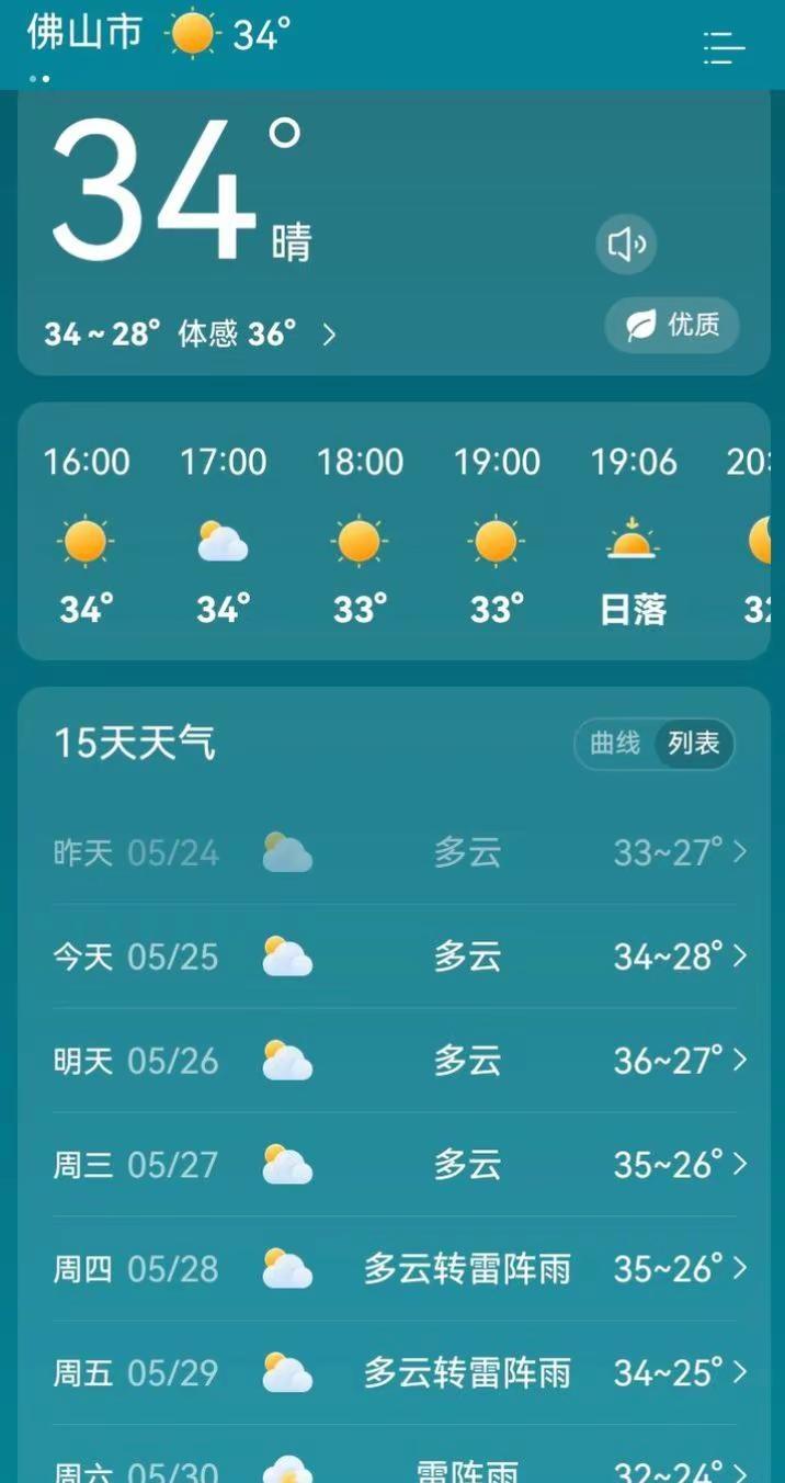 好热，要融化了😭😭。广东高温实时天气追踪广东高温