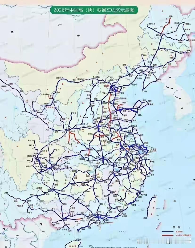 待明年西康高铁和西十高铁通车，西安将成为继郑州之后，第二个非常完美的米字型高铁枢