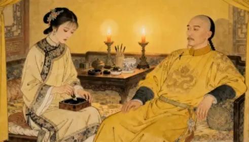 1701年，14岁的高氏被47岁康熙一连宠幸7天，这一晚，康熙又翻了她的绿头牌，