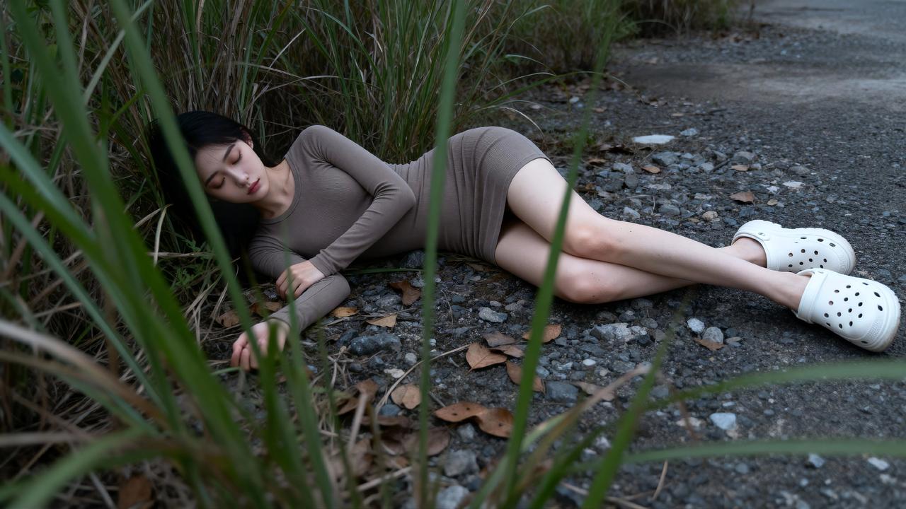 户外拍照摄影约拍ootd穿搭氛围感秦青寒