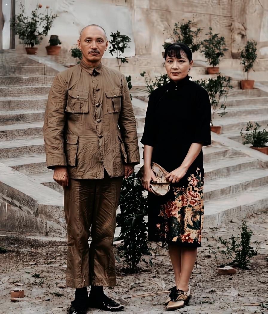 别再被电视剧骗了，宋美龄一点也不美，这是宋美龄真实的样子，你们自己看吧，真实的宋