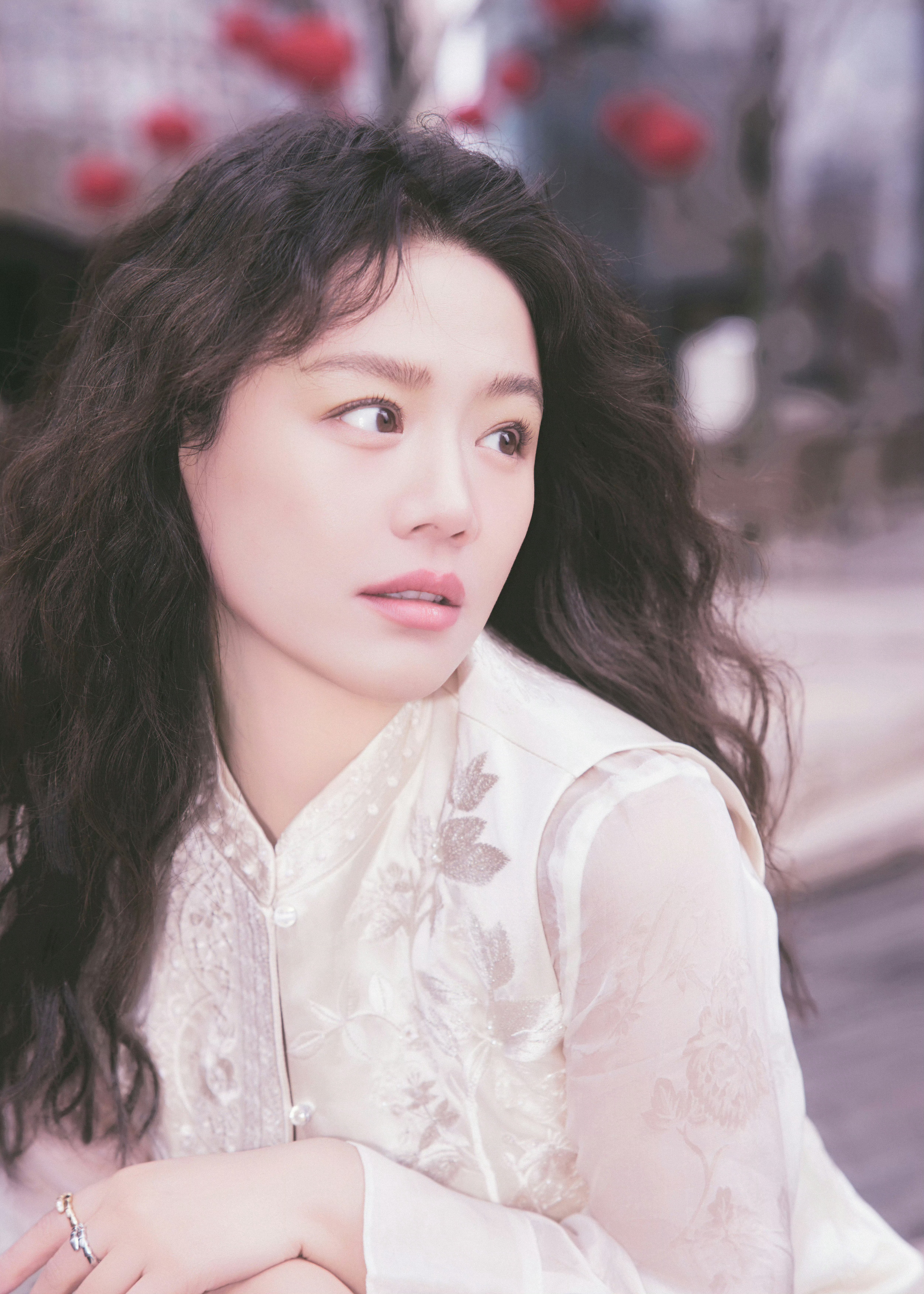 马思纯中式穿搭