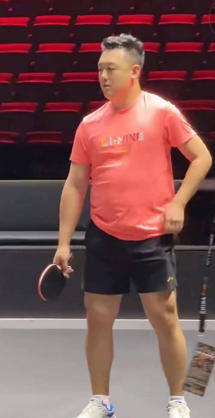 国乒现在对男运动员的体型一点要求都没有了吗？此人只比林高远小十天，但看起来都像