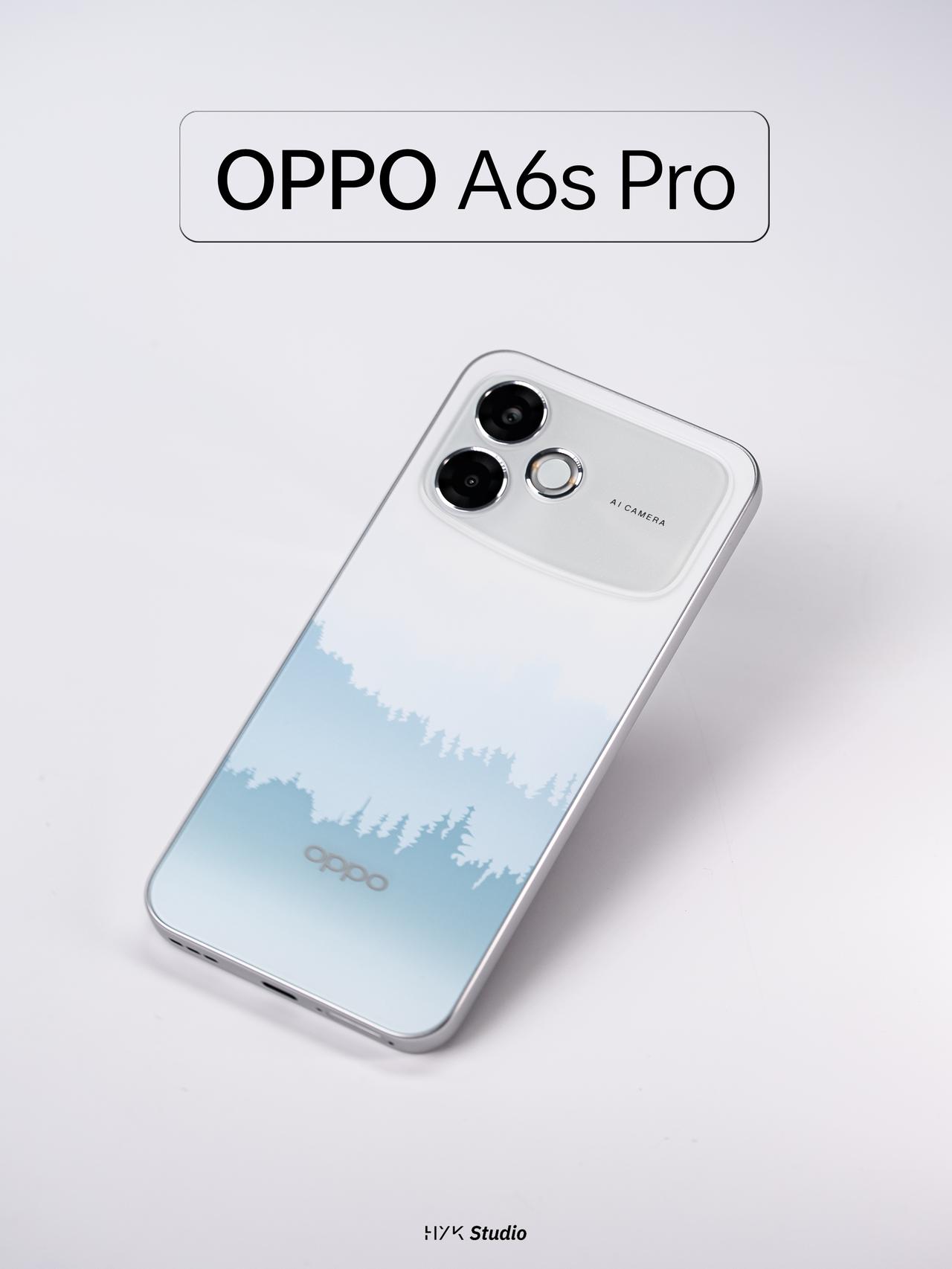 HYK图赏｜OPPOA6sPro「青云直上」，6.57英寸的直屏，重19