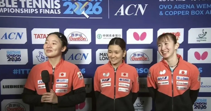 世乒赛8进4，日本女队晋级女团四强，半决赛对阵德国队，有好戏看了！2026伦敦