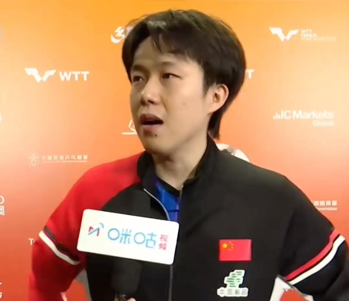 莎头险胜港队后，王楚钦总结比赛：港队发挥太出色！12月12日，香港总决赛混双