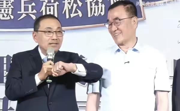 昨天在新北市一场活动现场，出现了戏剧性的一幕侯友宜本来都已经讲完话准备走了，