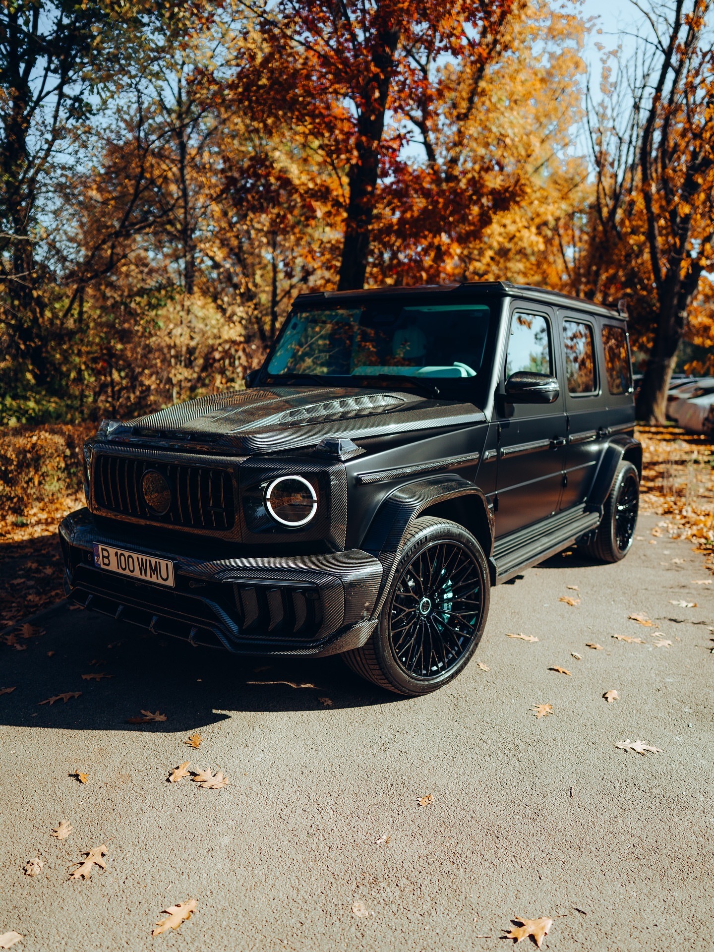 AMGG63TopCarInferno，配以AL13轮圈。..奔驰g级am