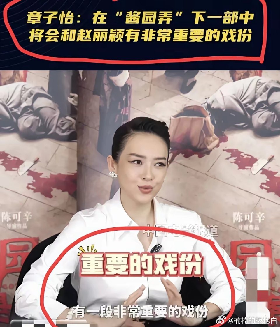 果然不出我所料剧组已经意识到了靠章子怡卖不动票了，转变思路了，酱园弄开始宣传章子