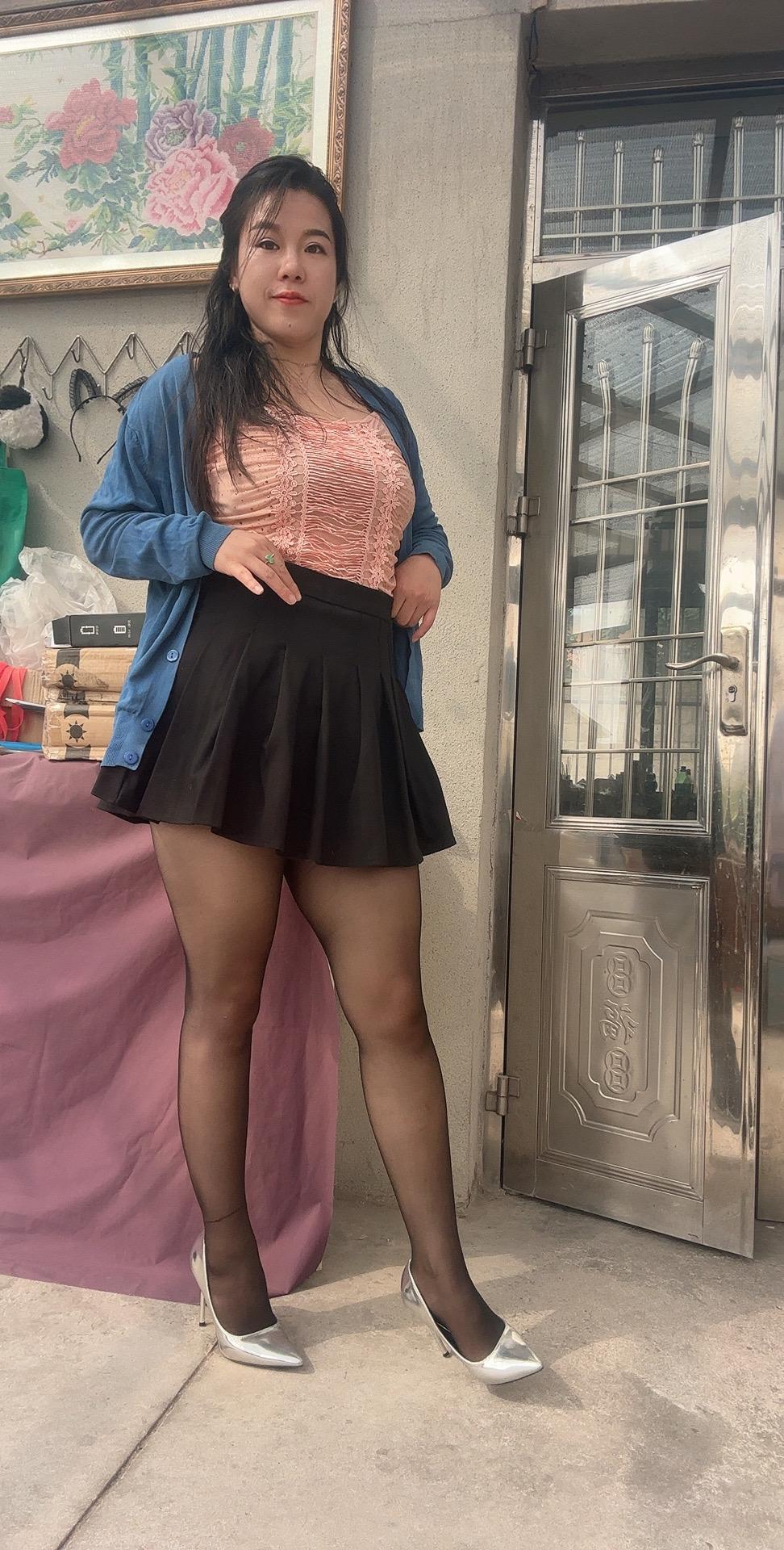 小短裙气质完美