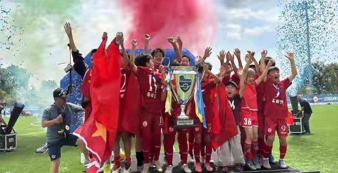 U12小将点球拿下埃弗顿，欧洲赛场扬威意大利青少年杯赛场，中国U12小将一路狂