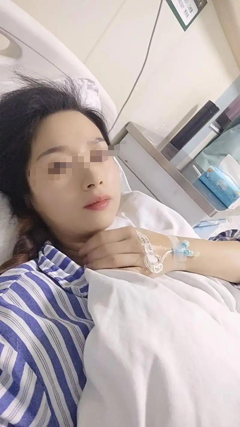 河北，一女子车子爆胎发生车祸，她被送进医院治疗，一男医生竟对她动手动脚，女子也不