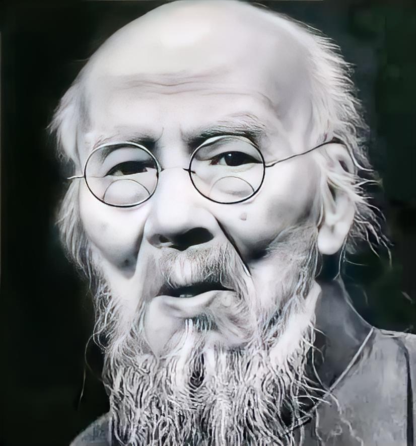 1956年，58岁的徐悲鸿逝世，92岁的齐白石前来奔丧，只听扑通一声，老人直接跪