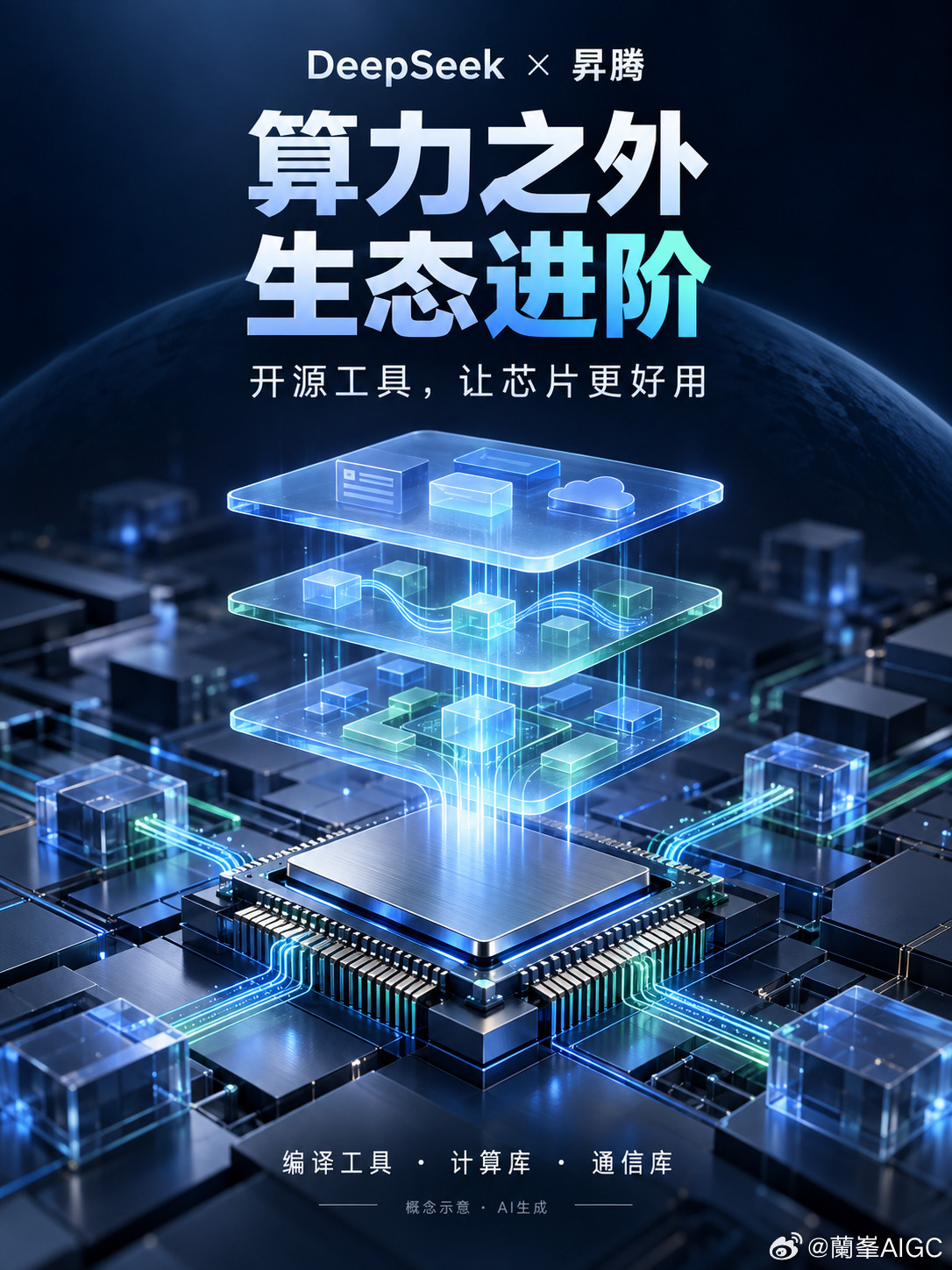 #DeepSeek组件与英伟达对应#AI芯片的竞争，有一部分胜负藏在开发者每天使用的工具里。9月30