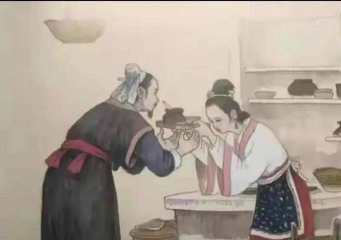 东汉第一丑女孟光，痴迷当地美男子梁鸿，放话“非他不嫁”，梁鸿听后立马上门求娶。谁