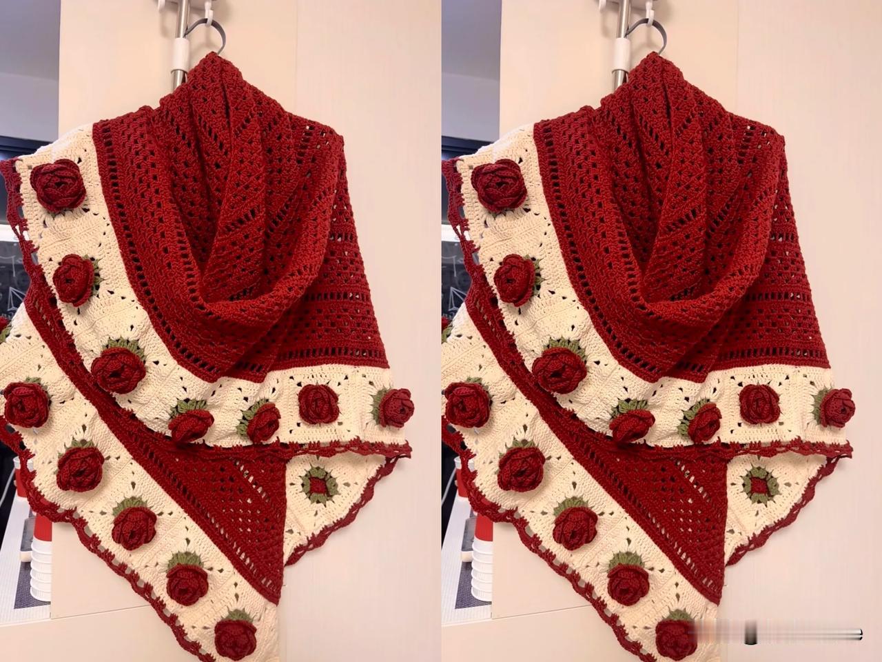 勾了件披肩，在转转上卖，我定价1200元。有人发消息问能不能少点，我说，不行。