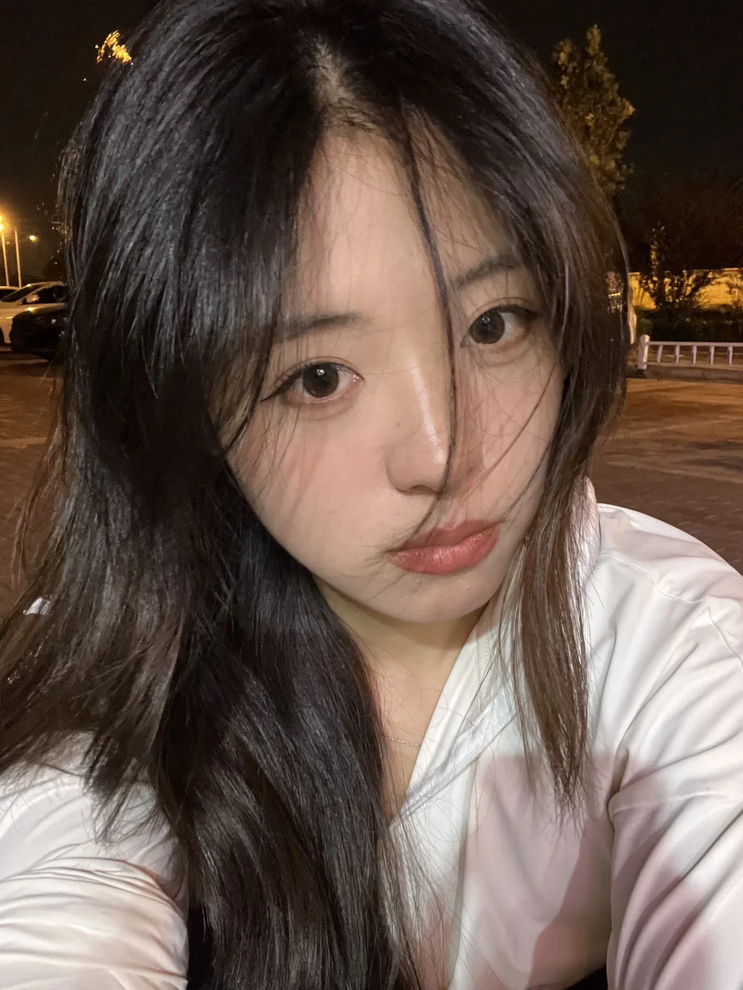 上班十个小时后的妆效！