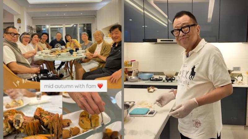 许绍雄病危|上次露面跟罗乐林中秋节聚首 许绍雄悠然自得但面色暗哑?女儿笑开怀未觉