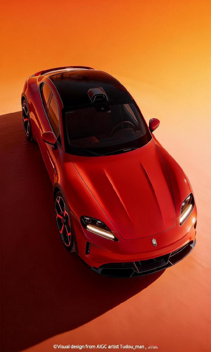 尚界小米轿跑同日官宣鸿蒙智行最美轿跑尚界Z7就要来了！颜值很高、流线型车身、低趴