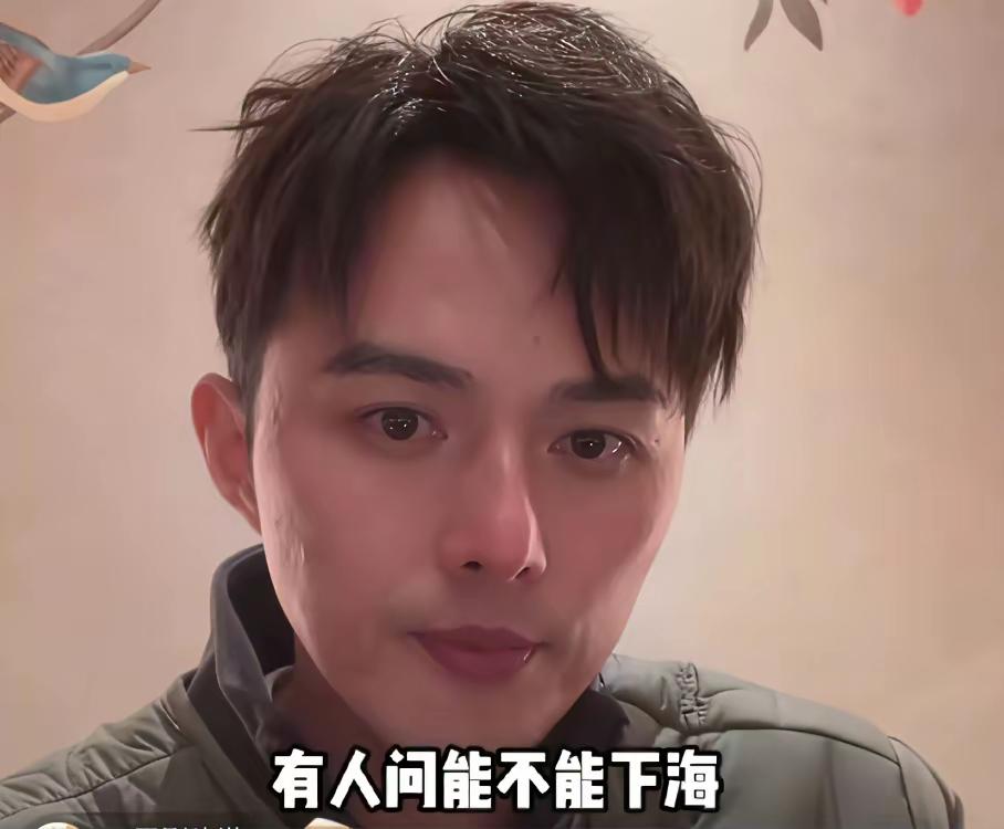 叶祖新直播这段太真实了——粉丝喊“下海”，他一脸认真琢磨：“下海？做生意啊？我没