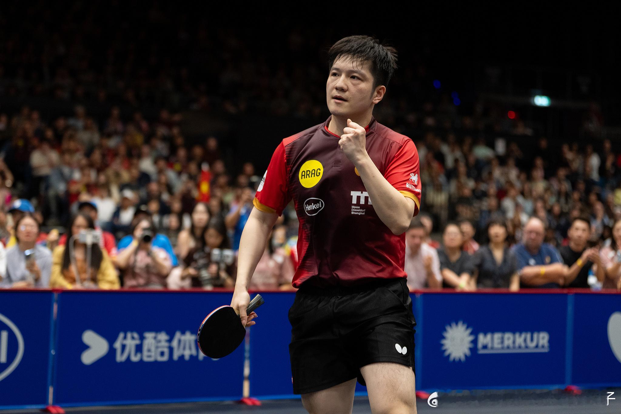 樊振东德甲神图CGTNSportsScene：🏓🇩🇪樊振东🇨🇳迎