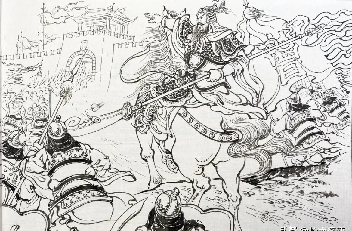 夏侯渊，死在一堆鹿角前。他曾经虎步关右，破韩遂、逐马超，替曹操在凉州立起一面