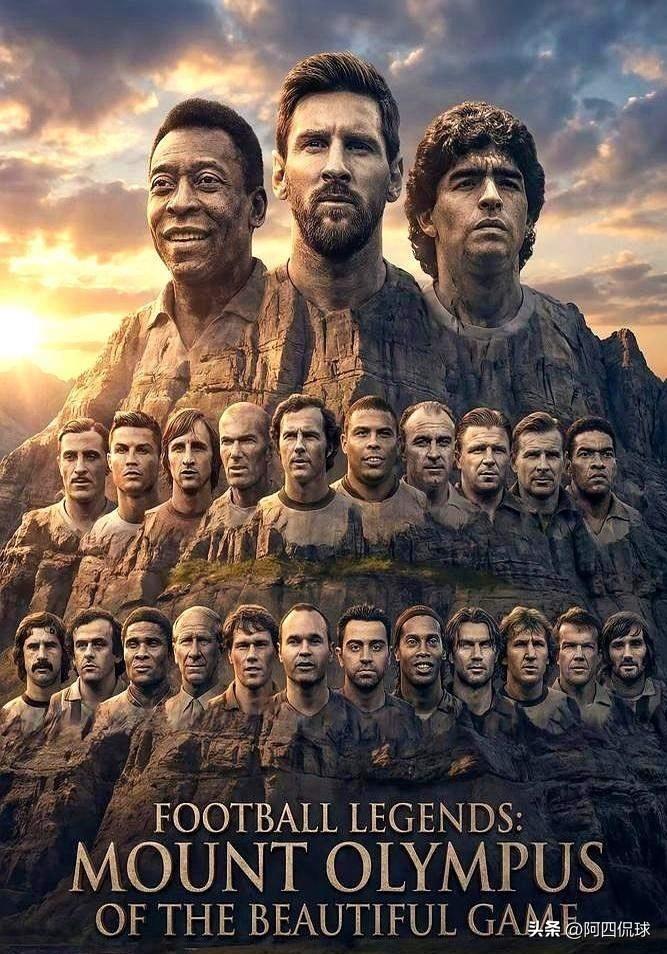 不服来辩，世界足球的总统山排名分档如下。第一档巅峰三巨头：世界上助攻最多的球员