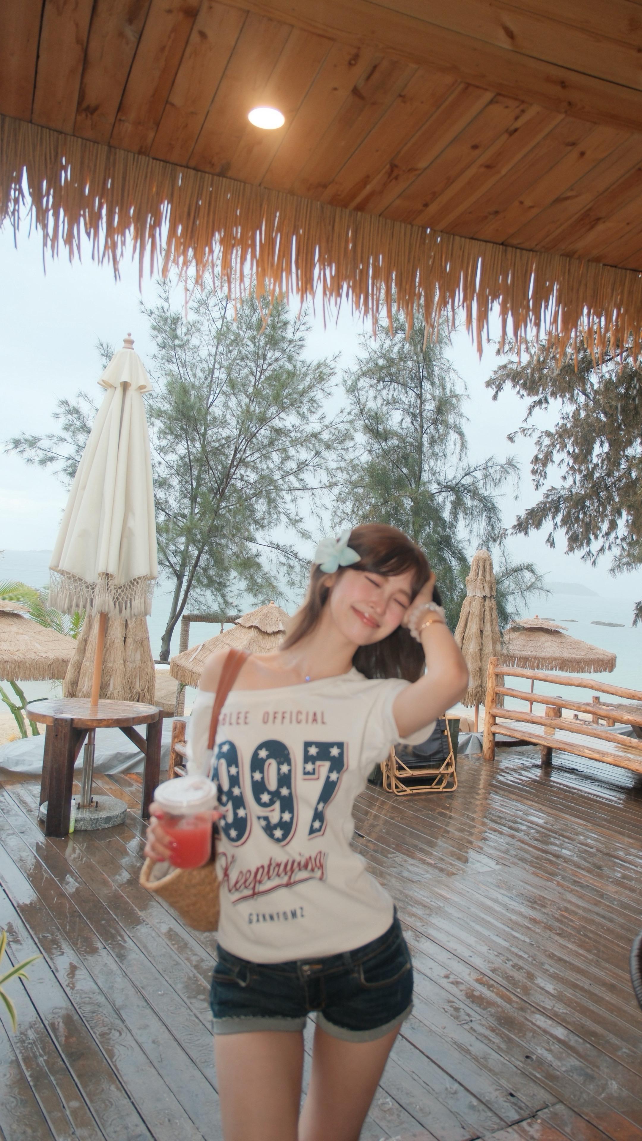 海边发呆日记 阴天海边