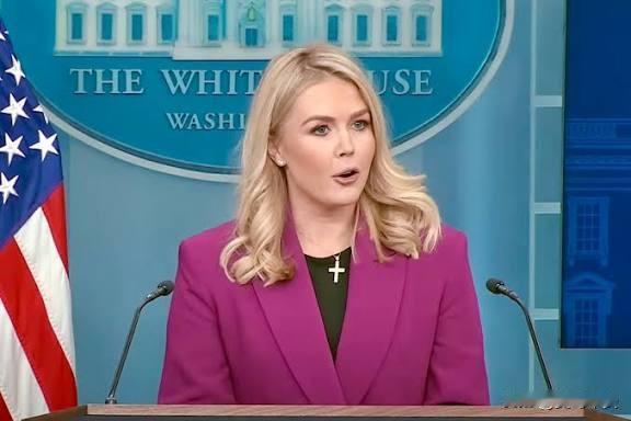 白宫：伊朗主动打电话谈判今天凌晨，卡罗琳在例行记者会上谈到伊朗最近面临的问题时