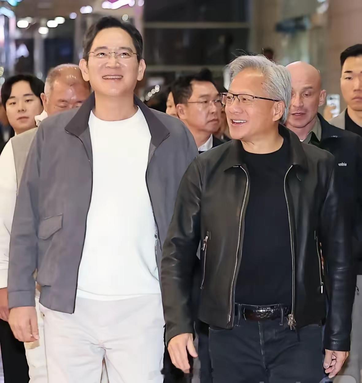 有没有人觉得三星李在镕和马化腾很像啊