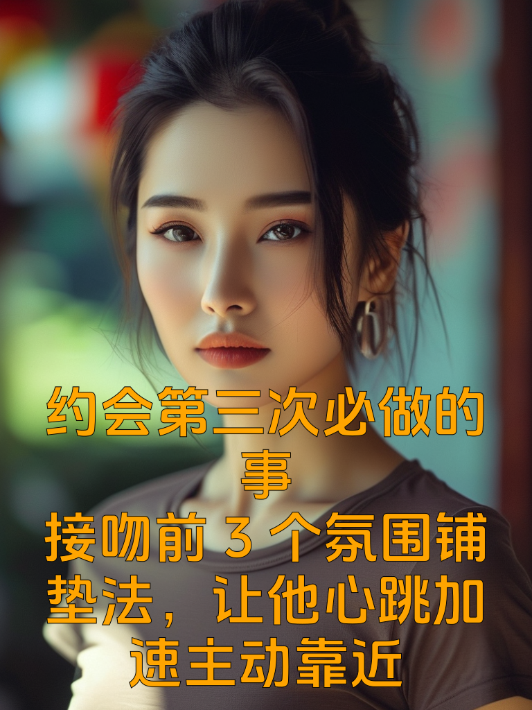 约会第三次必做的事！接吻前3个氛围铺垫法，让他心跳加速主动靠近
