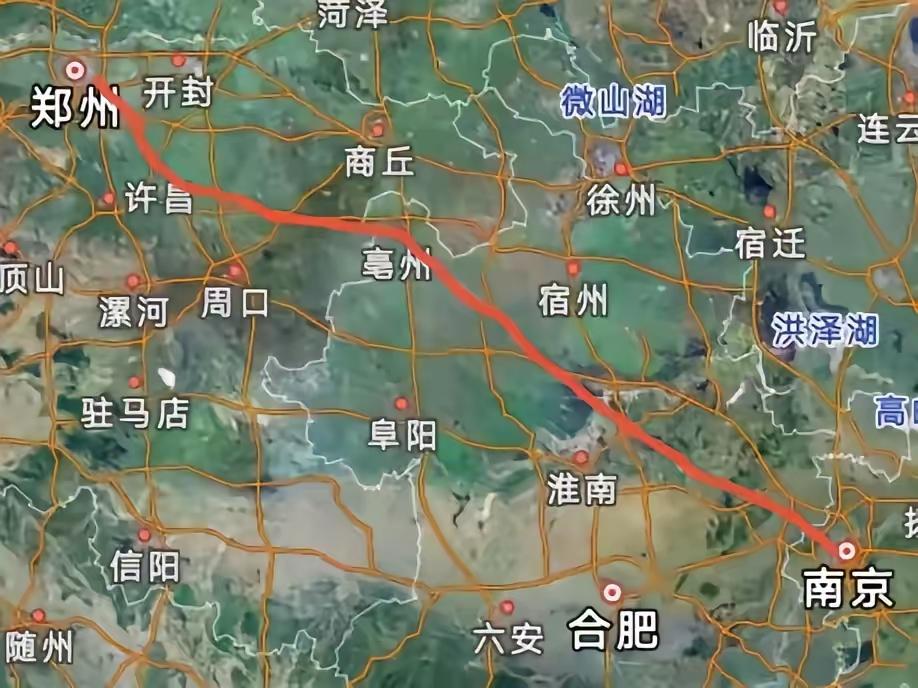 别吵了，郑宁高铁这条线路，现在根本不可能建设，主要是与郑州至合肥高铁太近，中间只