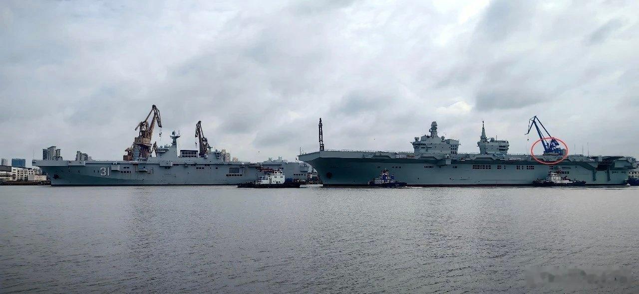 好消息一个接一个继福建舰接收新一批舰载机后，076这边也没闲着最新照片显示，四川