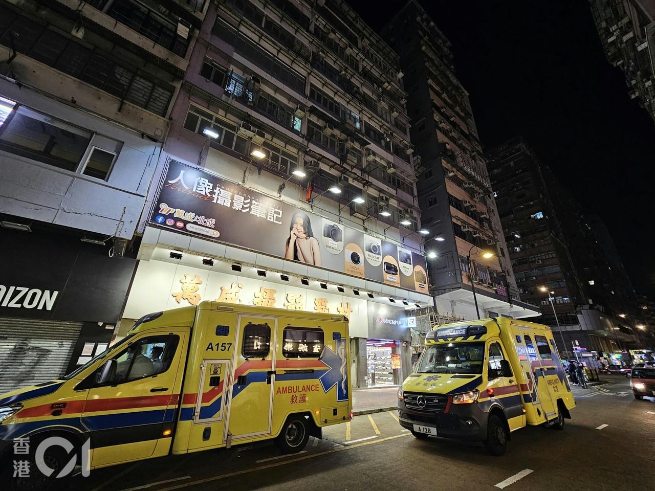 旺角发生袭击案！昨晚8点多，一名55岁内地男子到建兴大厦“光顾”一名29岁泰