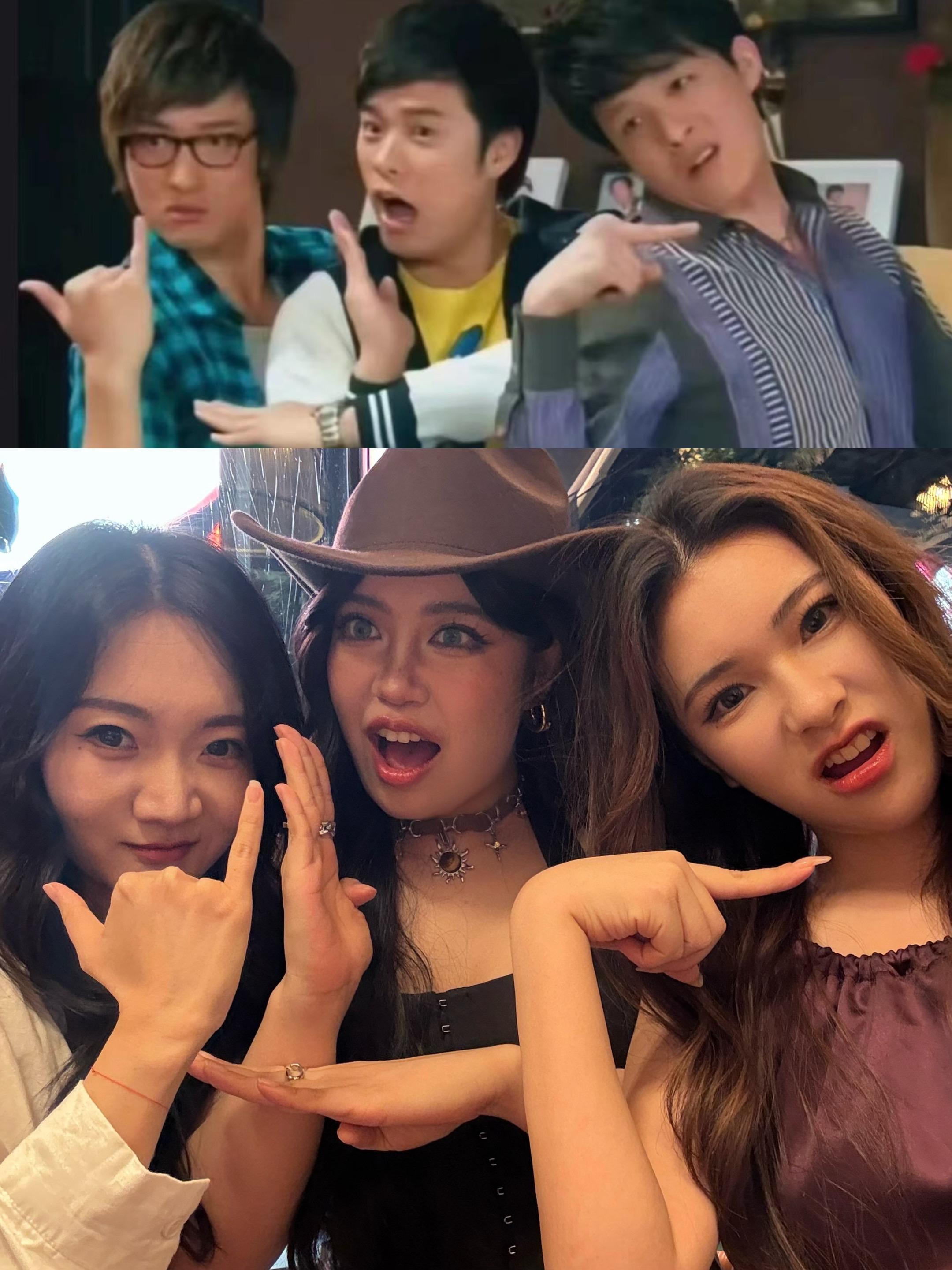 发疯。friends